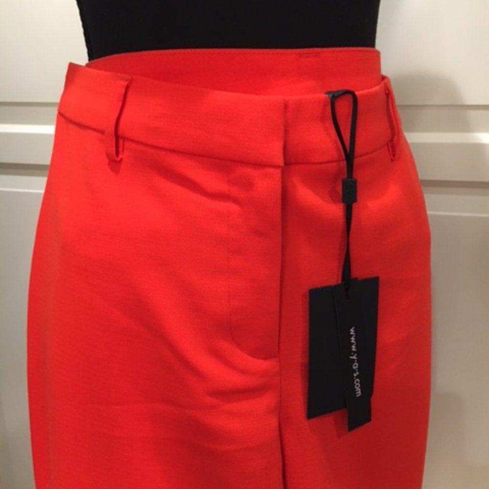 Y.A.S. Suit Set (Blazer and Pants) Orange, Size Small - Picture 5 of 5
